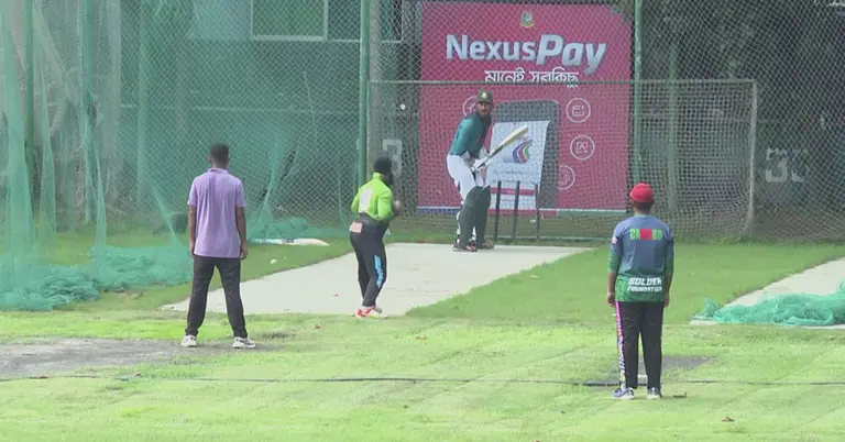 ব্যাটারদের অনুশীলন